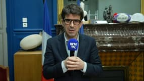 Mathieu Hanotin, maire PS de Saint-Denis le 21 janvier 2024 sur BFMTV.