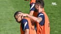 Equipe de France : L'accolade entre Giroud et Mbappé à l'entraînement