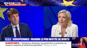 Marine Le Pen: "Dans le domaine des leçons sur comment gagner une élection présidentielle, je ne suis pas sûre qu'Éric Zemmour soit le mieux placé"