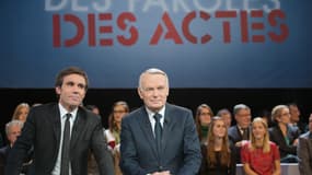 Jean-Marc Ayrault et David Pujadas, jeudi soir sur France 2