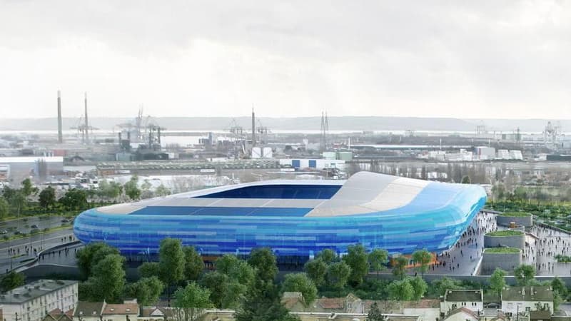 Le futur Grand Stade du Havre
