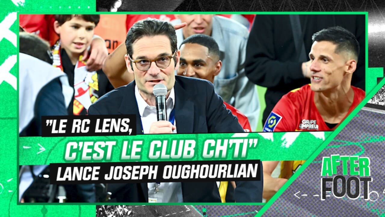 <b>Ligue</b> 1 : &quot;Le club ch&#39;ti, le club du terroir, le club régional, c&#39;est le RC Lens&quot; lance Oughourlian