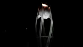 Flamme olympique.
