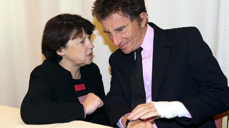 Martine Aubry et Jack Lang, ici en 2006.
