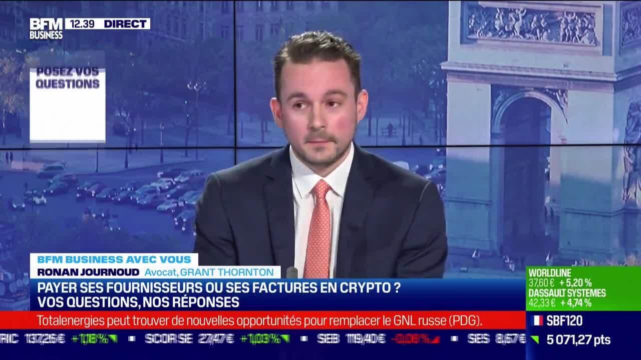 Est-il légalement possible de payer ou se faire payer en cryptomonnaie en  France pour une entreprise ? - 28/04