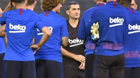 Ernesto Valverde et son groupe avant d'affronter Chelsea