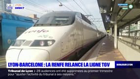 Lyon-Barcelone: la Renfe relance la ligne TGV