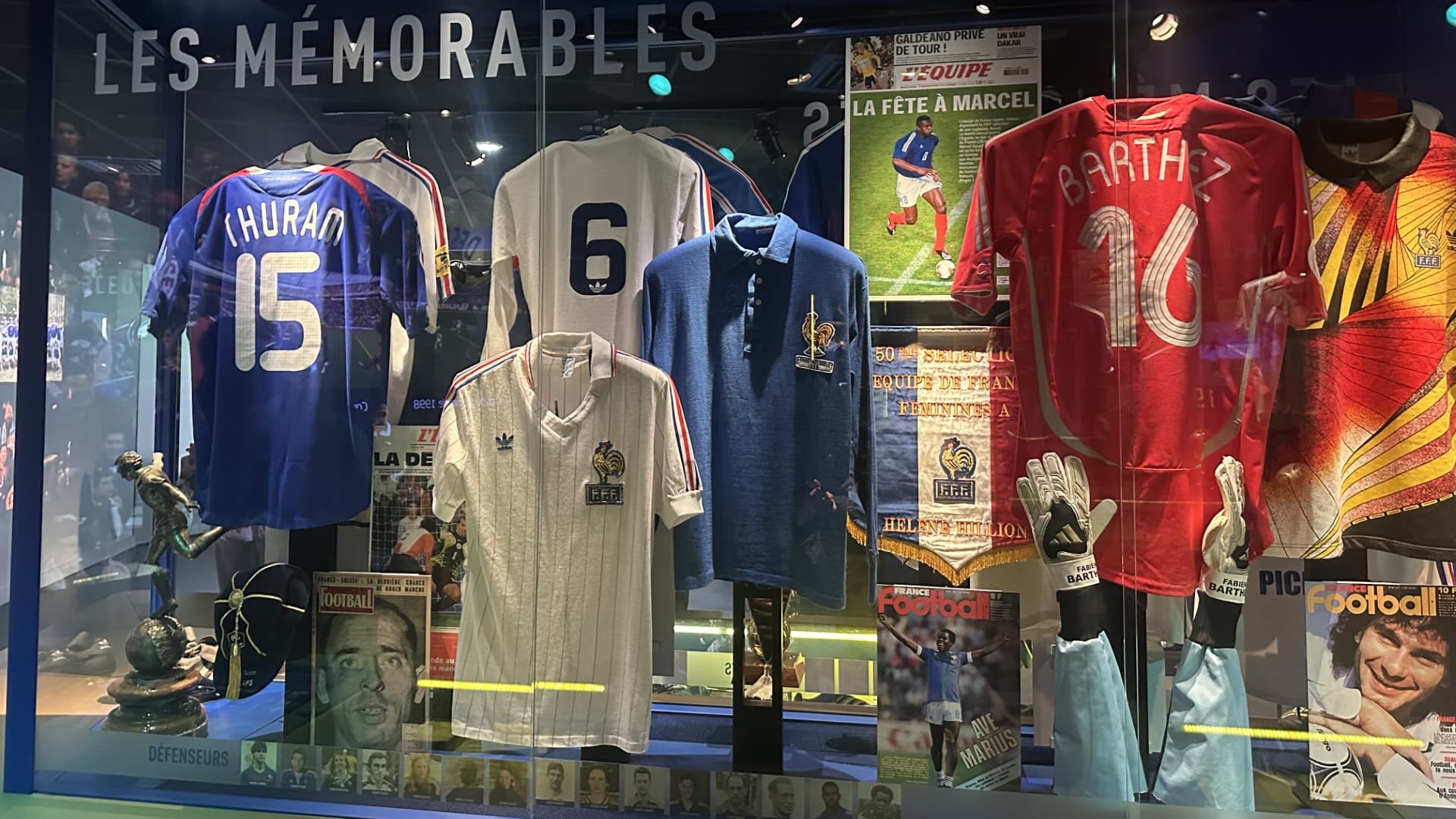 Le musée des Bleus de Clairefontaine, le 26 mars 2026 Le musée des Bleus de Clairefontaine, le 26 mars 2026