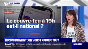 Le couvre-feu à 19h est-il national ? BFMTV répond à vos questions