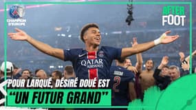 PSG : Désiré Doué "un futur grand" selon Larqué
