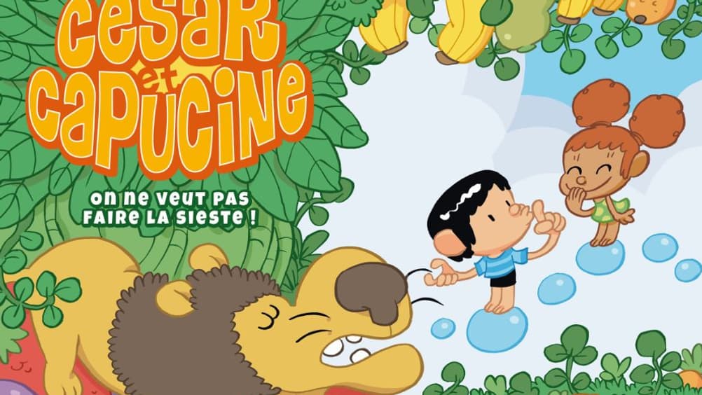 "César et Capucine: on ne veut pas faire la sieste!"&nbsp;de Tebo

