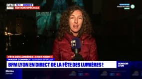 Fête des Lumières: thème de la perception pour l'oeuvre "IRIS", visible sur la façade de la cathédrale Saint-Jean