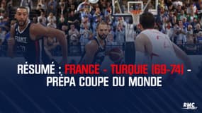 Résumé : France - Turquie (69-74) - Prépa Coupe du monde