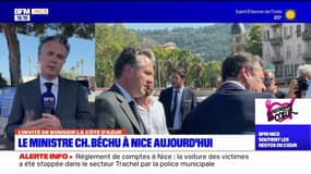 Logements sociaux à Nice: le ministre de la Transition écologique Christophe Béchu demande une "accentuation des efforts" 