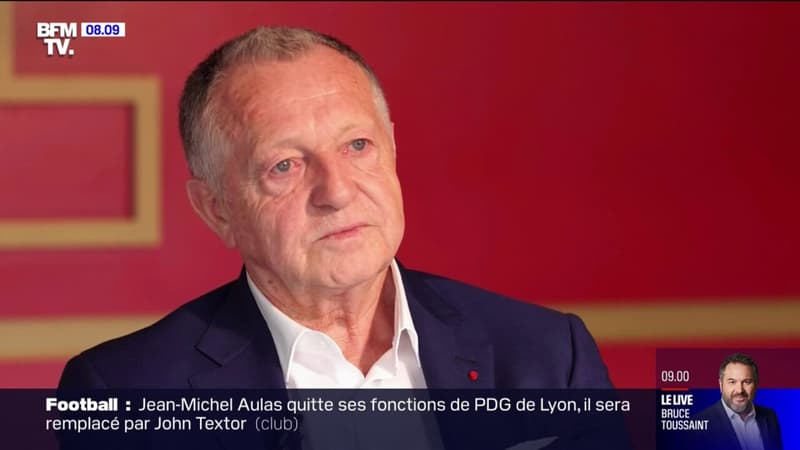 Jean-Michel Aulas quitte la tête de l'Olympique lyonnais