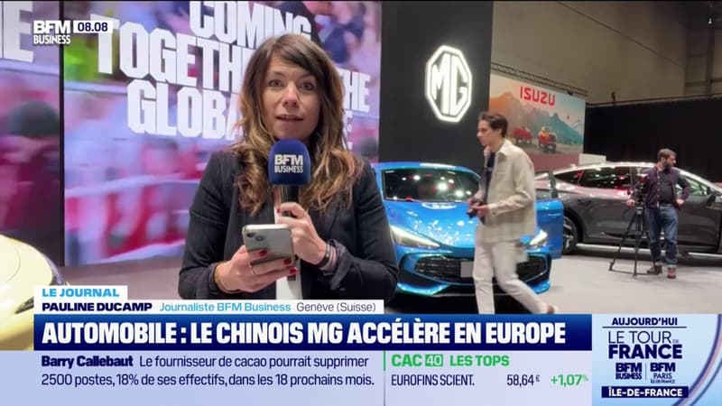 Automobile : le chinois MG Accélère en Europe