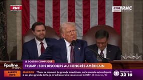 "Retour de la sécurité dans le pays", "fin de l’idéologie woke"... ce qu'il faut retenir du discours de Donald Trump devant le Congrès américain