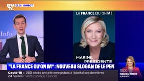 "La France qu'on m": le nouveau slogan de Marine Le Pen