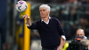 Gian Piero Gasperini avec l'Atalanta en avril 2024