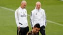 Zinedine Zidane et David Bettoni, à Madrid le 13 septembre 2019