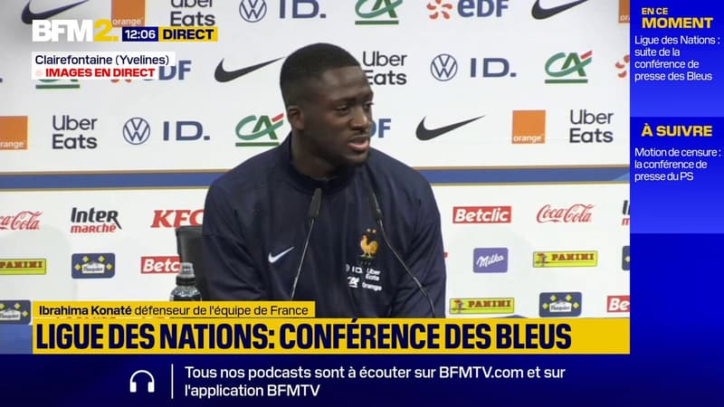 Ligue des nations: L'intégrale de la conférence de presse des Bleus