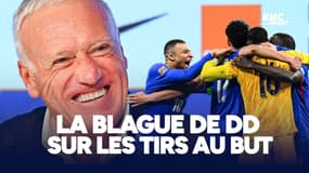 France 2-0 Croatie (5 tab 4) : "Depuis qu'on les travaille...", Deschamps potache sur les tirs au but