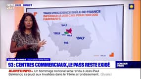 Île-de-France : Fin du pass sanitaire dans les centres commerciaux, sauf en Seine-Saint-Denis