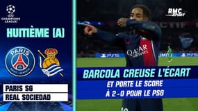 PSG - Real Sociedad : Barcola creuse l'écart et porte le score à 2-0