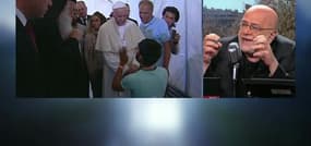 Le pape ramène 12 réfugiés au Vatican: "Un message dur aux chrétiens crispés", analyse Jean-François Colosimo
