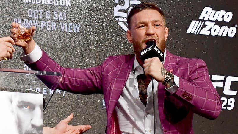 UFC: jackpot pour McGregor, qui vend son whisky pour 600 millions de dollars