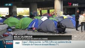 Immigration: "Son discours était ferme et sans ambition", selon le président de la ligue des droits de l'Homme
