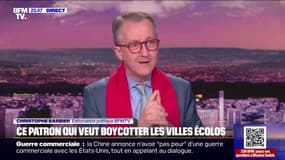 LE CHOIX DE CHRISTOPHE - Le patron de Safran veut boycotter les villes "Les Écologistes"