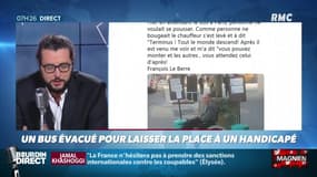 #Magnien : Un chauffeur de bus parisien fait descendre ses passagers pour permettre à un handicapé d'y monter