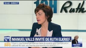 Manuel Valls face à Ruth Elkrief