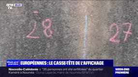 Européennes: le casse-tête des panneaux électoraux des 38 listes 