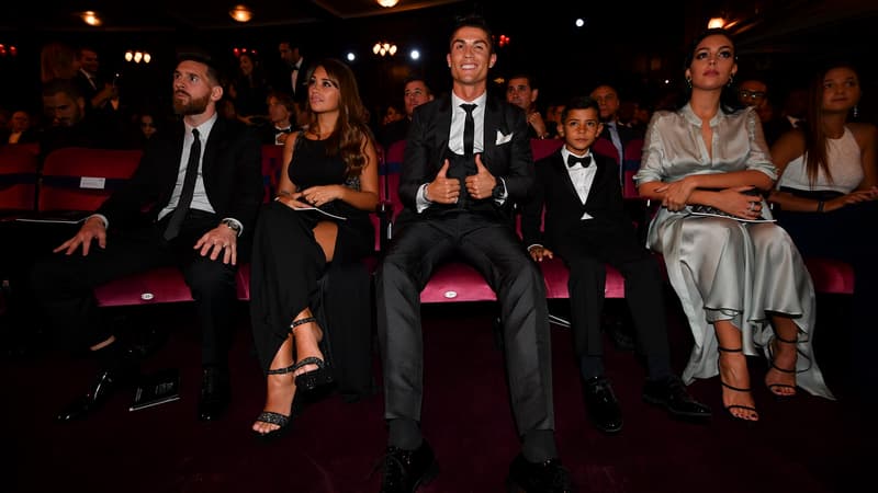 Lionel Messi et Cristiano Ronaldo en famille