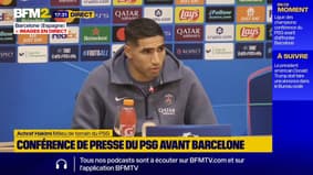 6e place au Ballon d'or : "Je ne pense pas que ce soit une déception pour moi", estime Achraf Hakimi, joueur du PSG