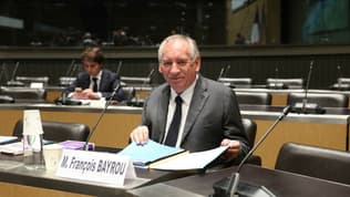 Le Premier ministre François Bayrou le 14 mai 2025 à l'Assemblée nationale.