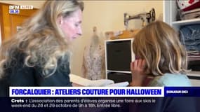 Forcalquier: des ateliers couture pour Halloween