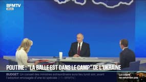 Guerre en Ukraine : Poutine assure que "la balle est dans le camp" de ses adversaires 