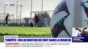 Tempête Louis dans la Manche: les matchs de foot de niveau départemental prévus ce week-end reportés