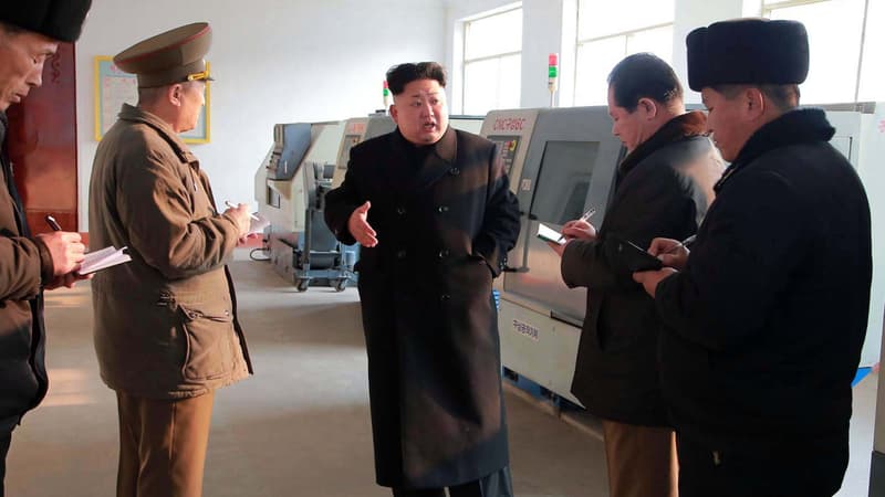 Kim Jong-Un, le 8 février 2015, à Pyongyang.