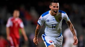 Marek Hamsik, star et leader technique de l'équipe slovaque