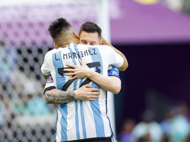 L. Martinez et L. Messi