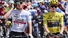 Tadej Pogacar et Jonas Vingegaard