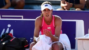 Alizé Cornet lors de Roland-Garros en 2020