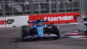 Pierre Gasly au Grand Prix d'Azerbaidjan