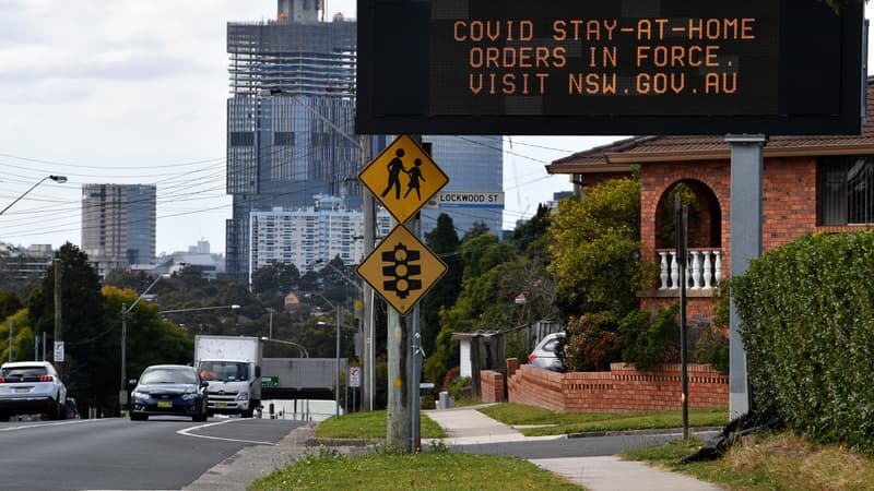 A Sydney, le 2 aout 2021. (photo d'illustration)
