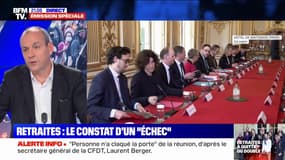 Laurent Berger: "Personne n'a claqué la porte" à propos de la réunion ce mercredi matin à Matignon