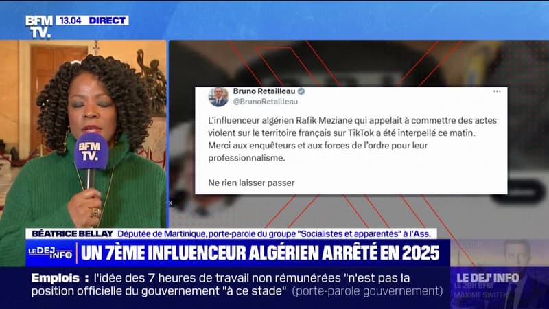 Influenceur algérien arrêté: 